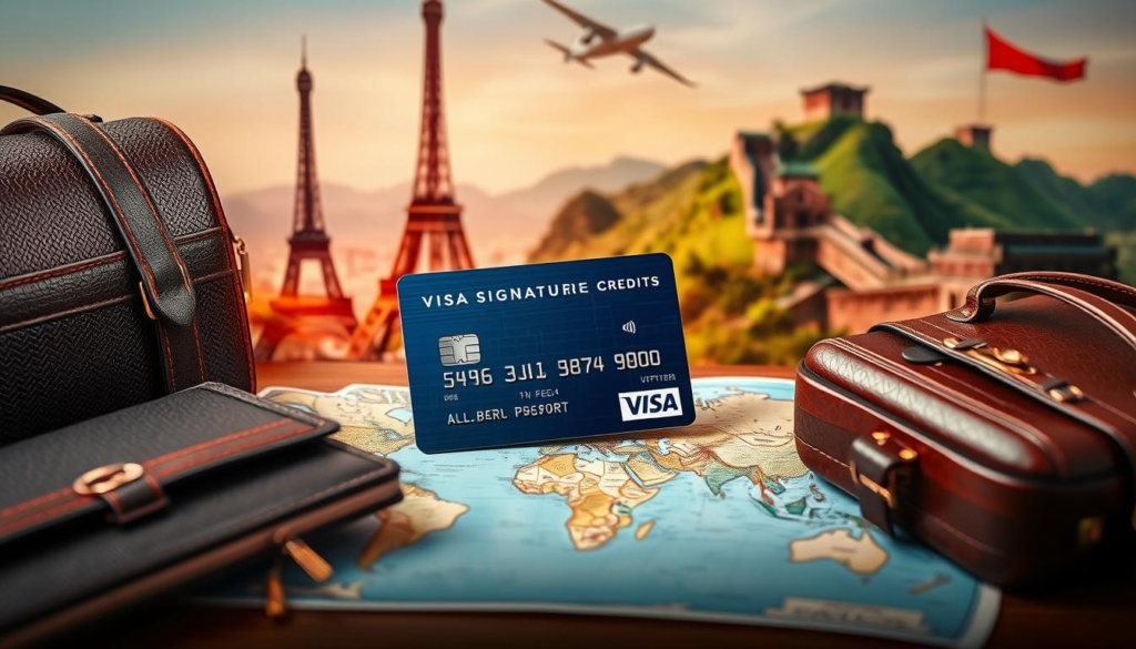 Benefícios Cartão Visa Signature para viajantes