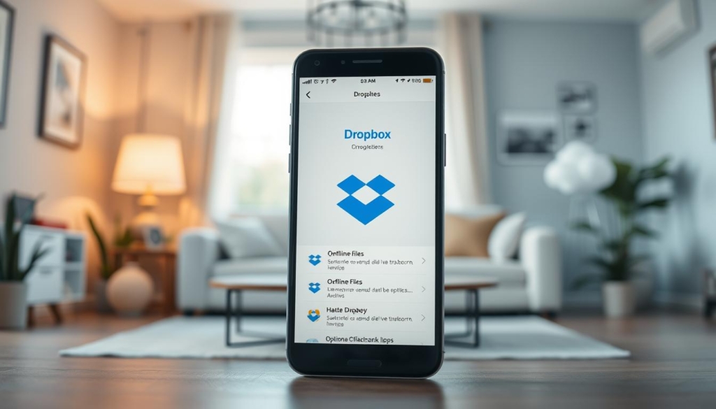 Dropbox acesso offline