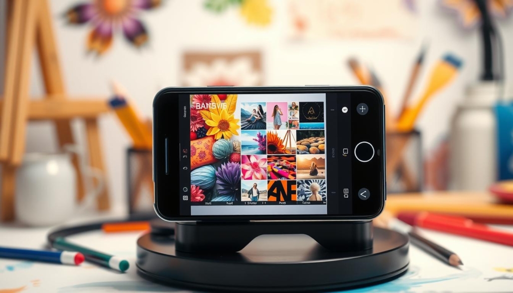 aplicativo de fotomontagem para Android e iOS