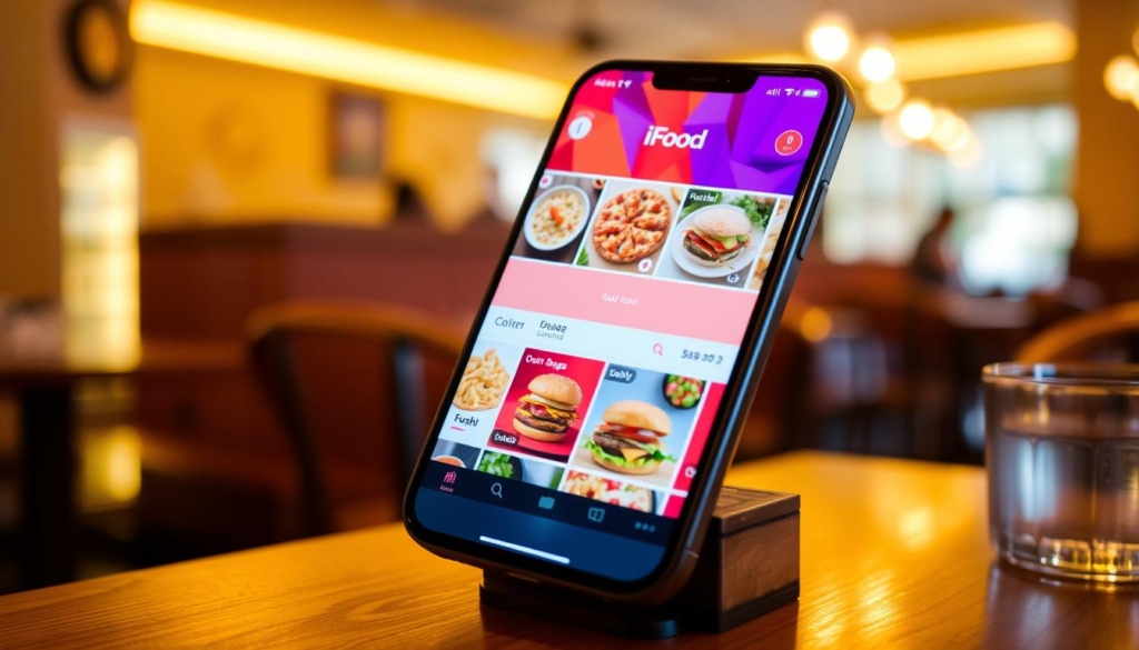 iFood app de delivery de comida